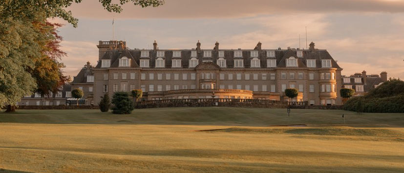 Gleneagles Hotel in Scotland